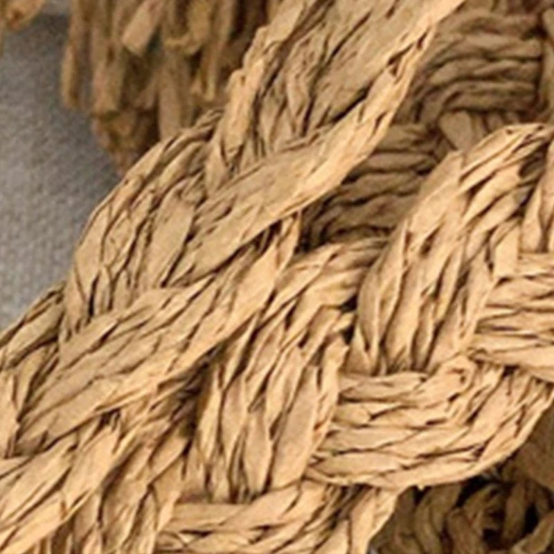 Boho Woven Straw Bag – Crochet Crossbody & Clutch