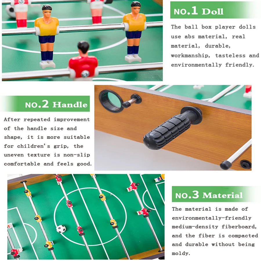 Mini Foosball Table Game – Desktop Soccer Fun