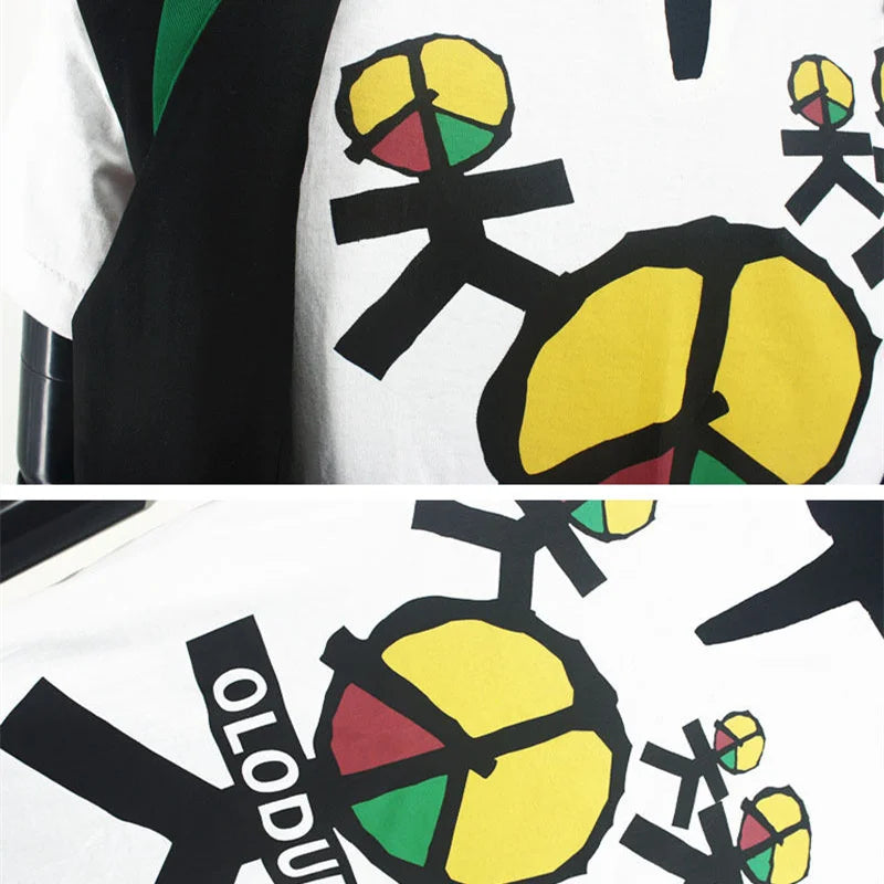 Brazil OLODUM Retro Freedom T-Shirt – Antiwar Cotton Graphic Tee