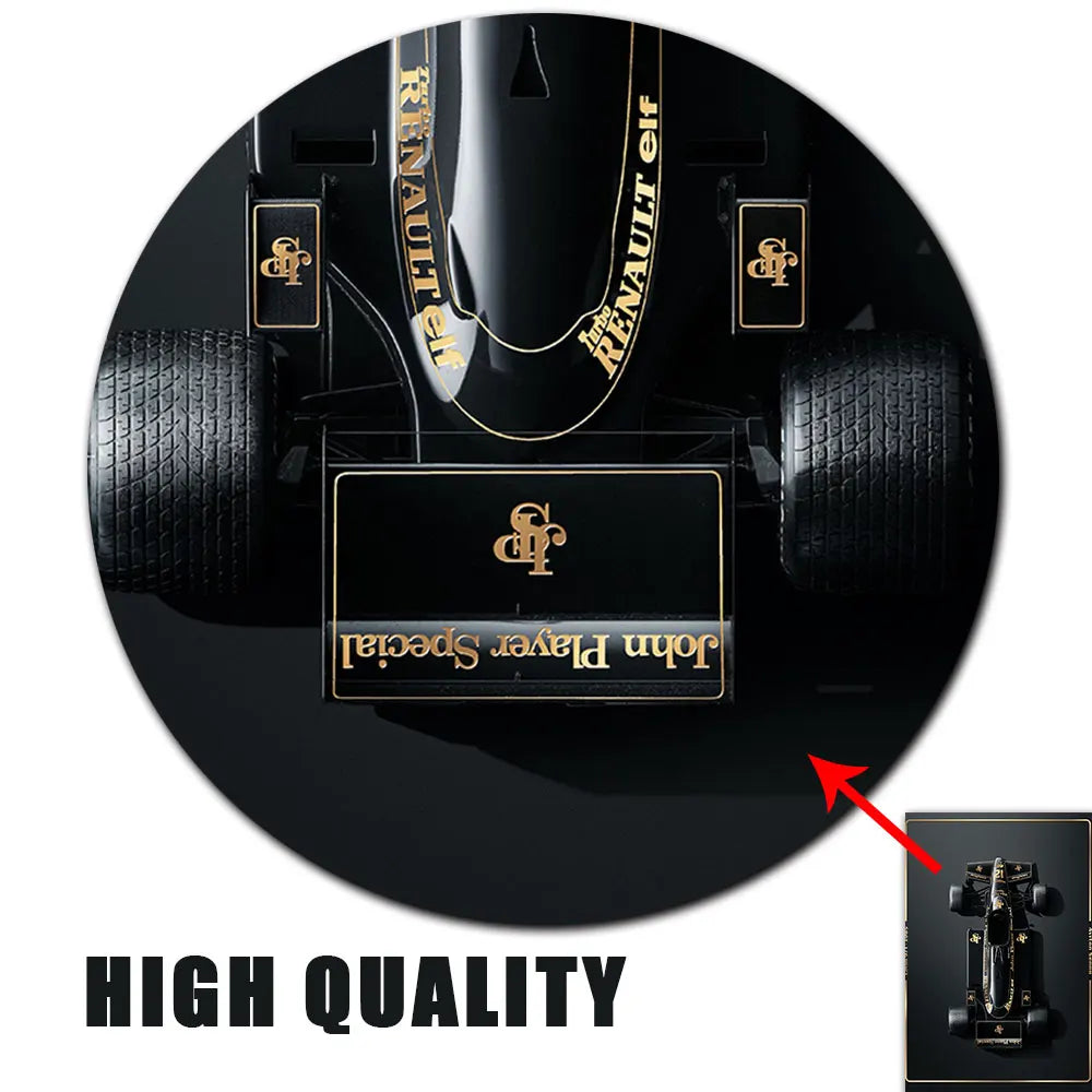 AYRTON Senna Art Print Artwork 1985 Classic Racing Car Poster Print Canvas Painting Home Decor Wall Art Picture For Living Room