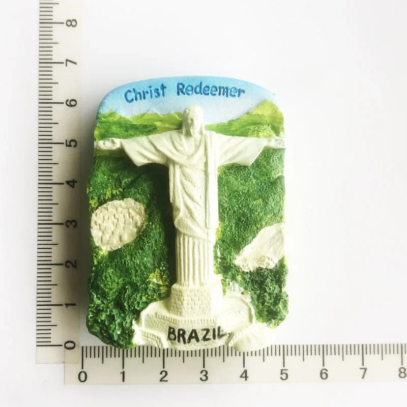 Brazil Fridge Magnets – Rio de Janeiro Travel Souvenir