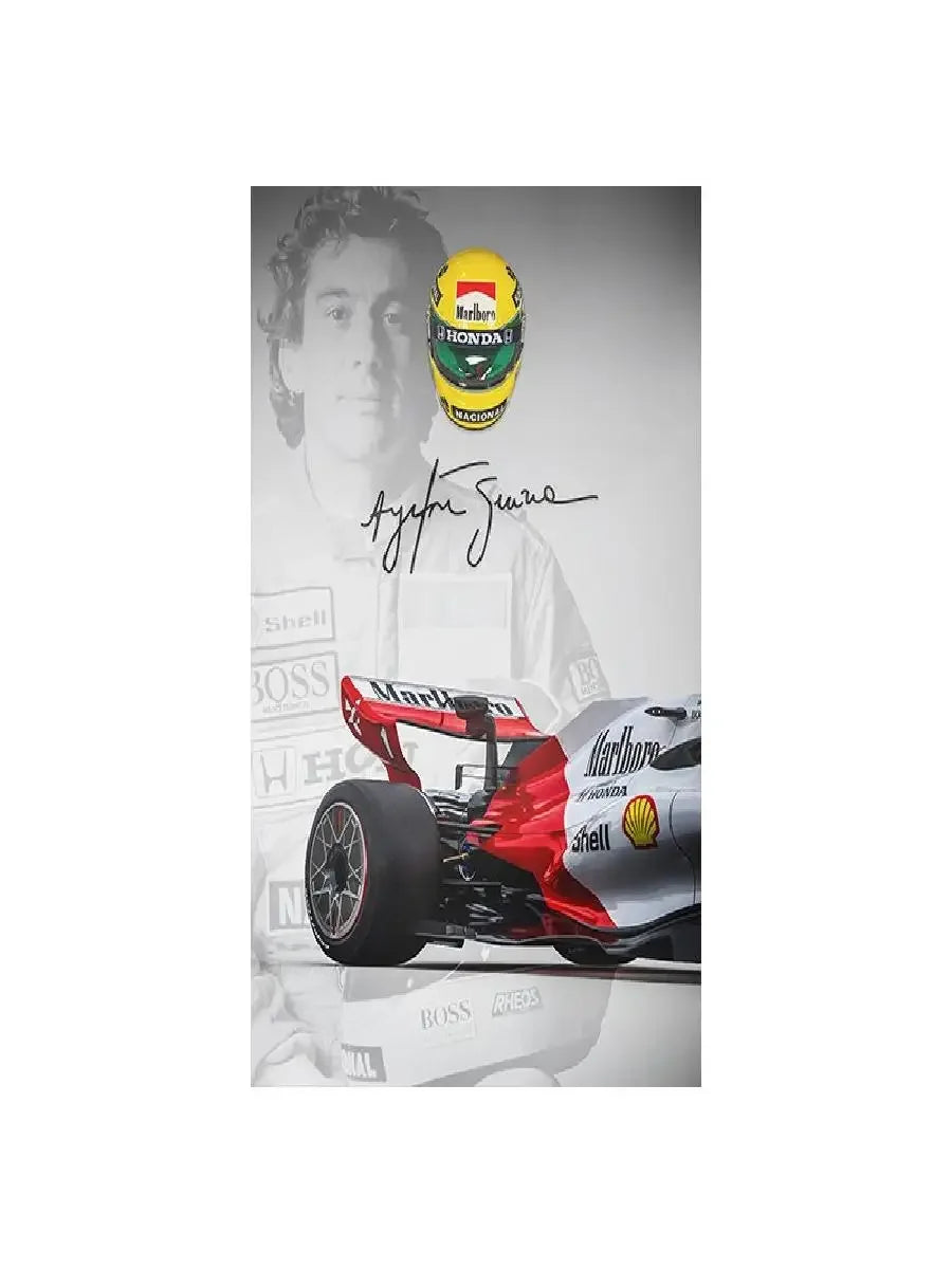 Ayrton Senna Grand Prix Canvas