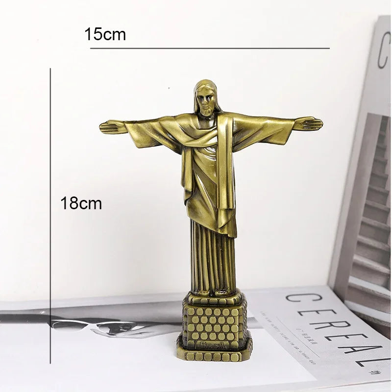 Christ the Redeemer Desk Figurine – Brazilian Icon Decor