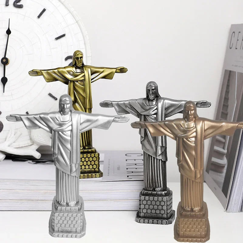 Christ the Redeemer Desk Figurine – Brazilian Icon Decor