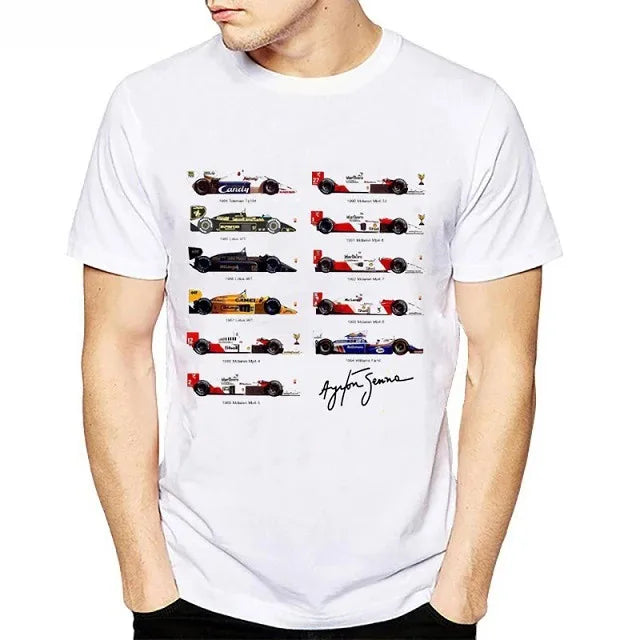Ayrton Senna Sennacars Tee