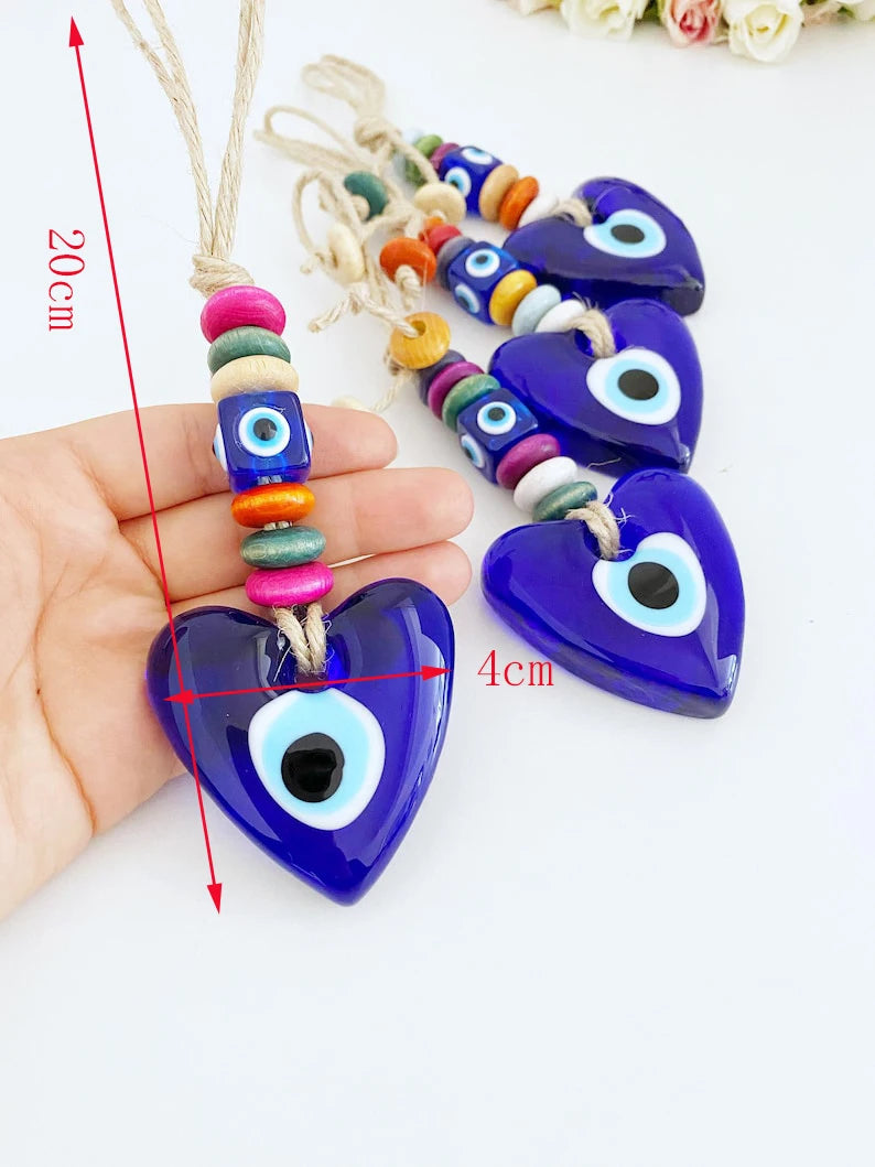 Evil Eye Macrame Wall Hanging – Nazar Protection Decor