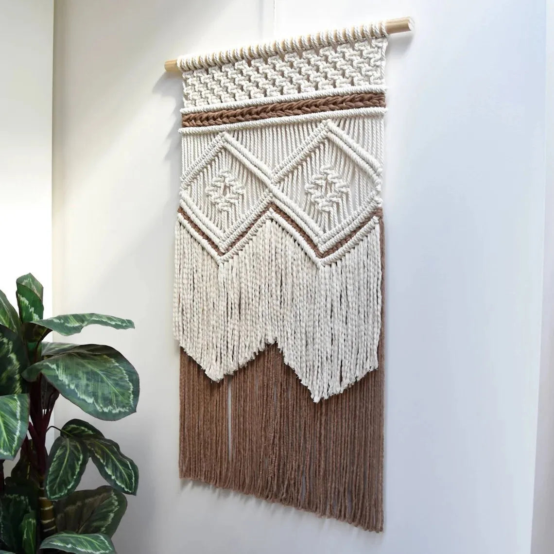 Nordic Macramé Wall Tapestry – Boho Home Decor