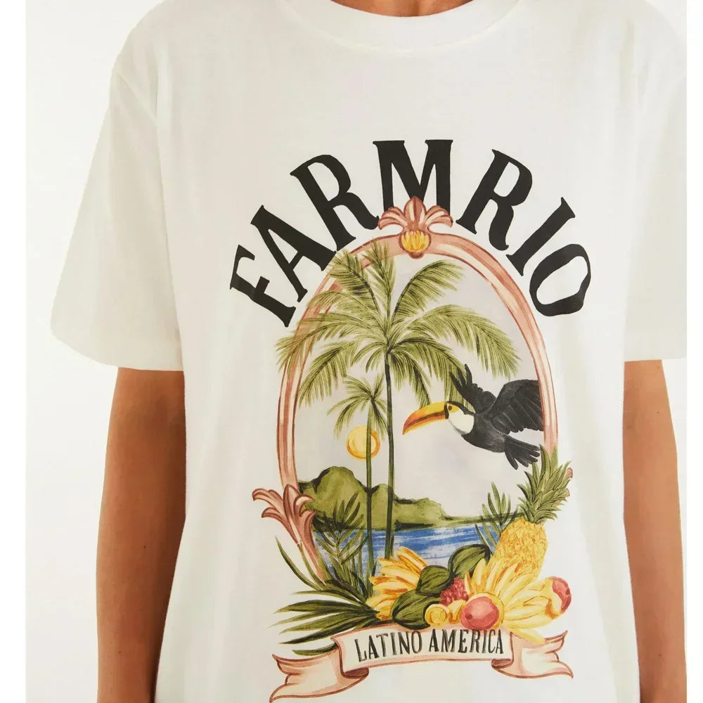 Brazil Summer Women’s T-Shirt – Casual Print