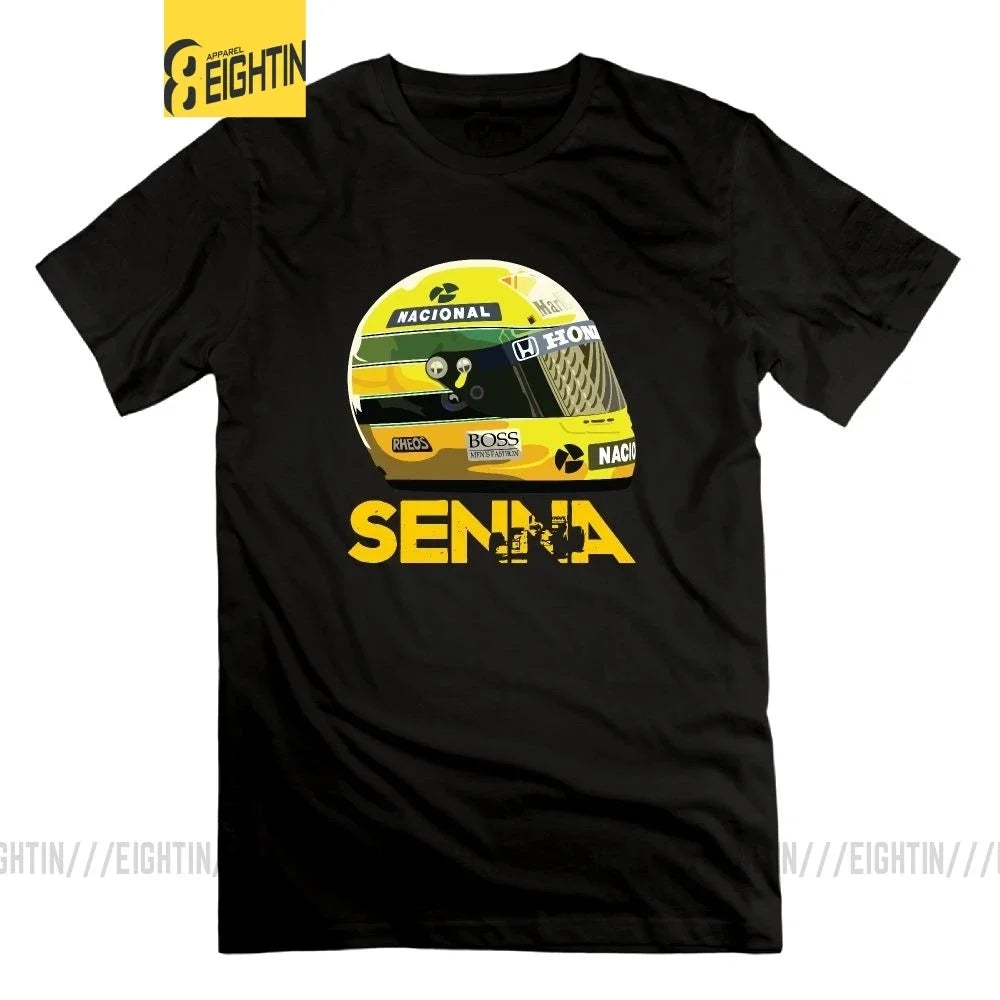 Ayrton Senna Helmet T-Shirt