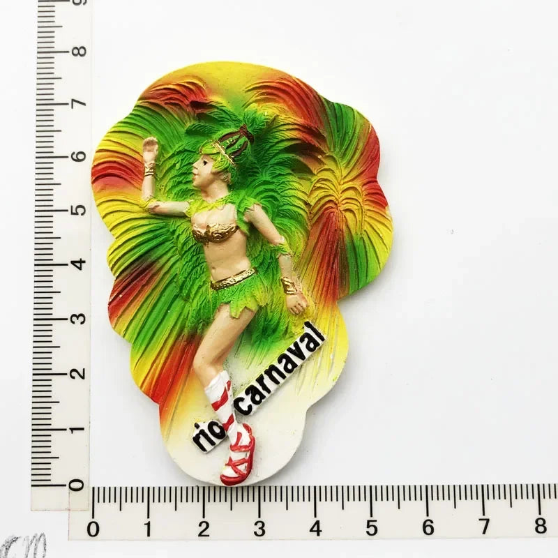 Brazil Fridge Magnet Bottle Opener – Rio de Janeiro Souvenir
