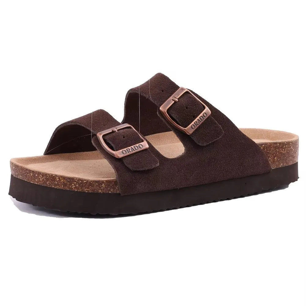 Brazilian Cork Slide Sandals