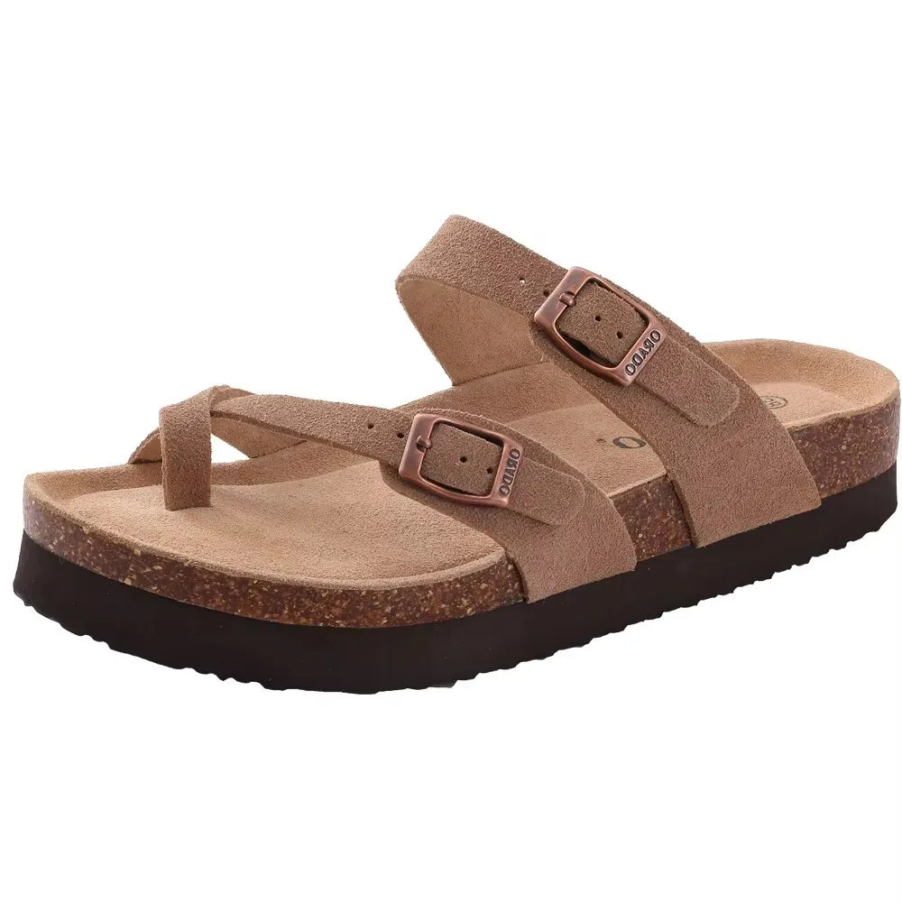 Brazilian Cork Slide Sandals