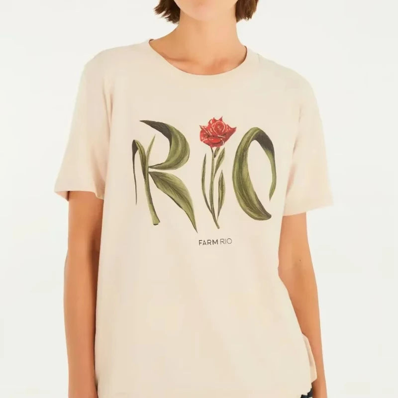 Brazil Summer Women’s T-Shirt – Casual Printed Tee