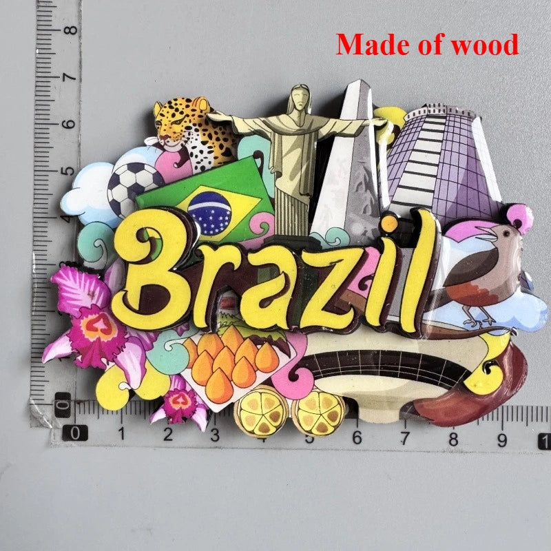 Brazil Fridge Magnet Bottle Opener – Rio de Janeiro Souvenir