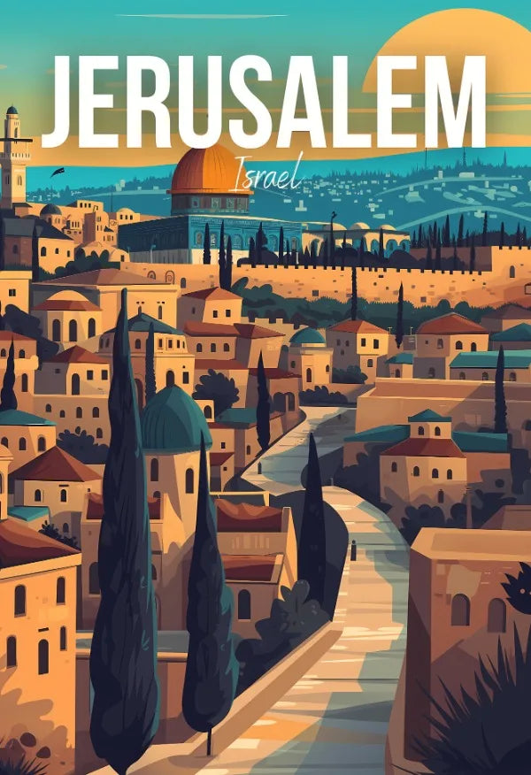 World Travel Art Canvas – Iconic Cities Collection