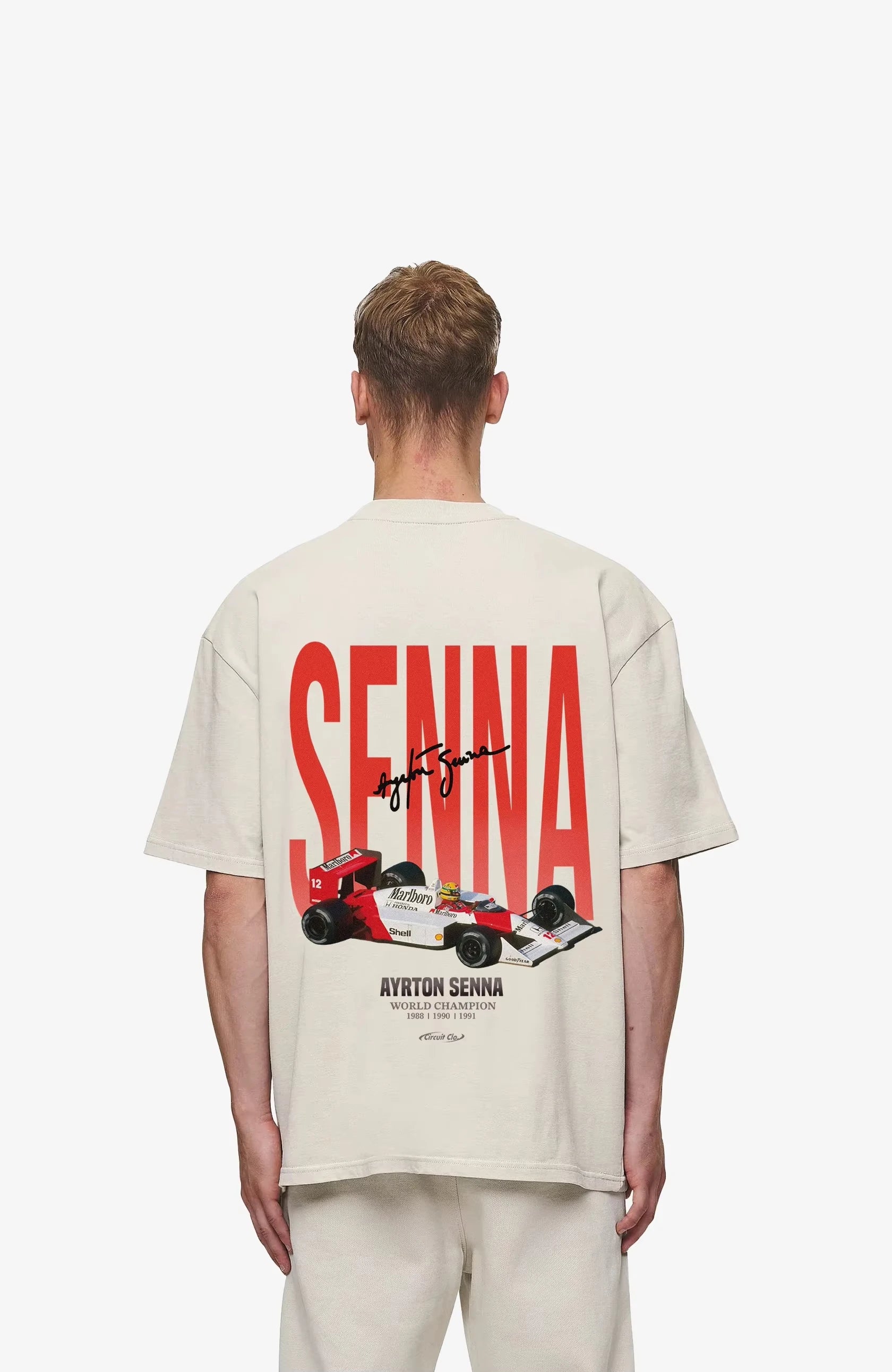 Ayrton Senna Racing Oversized T-Shirt