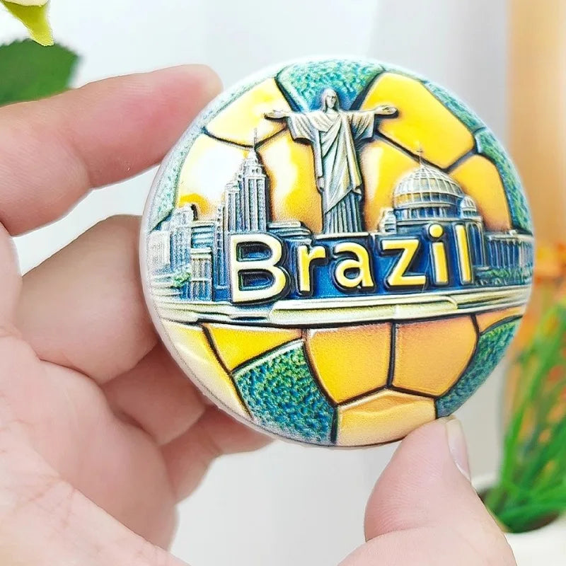 Brazil Fridge Magnets – Rio de Janeiro Souvenir Set