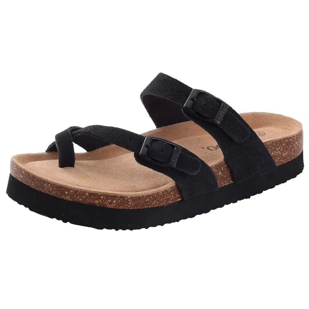 Brazilian Cork Slide Sandals