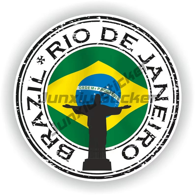 Brazil Travel Sticker