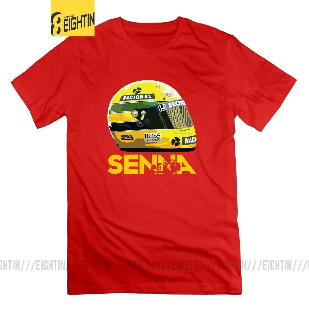 Ayrton Senna Helmet T-Shirt