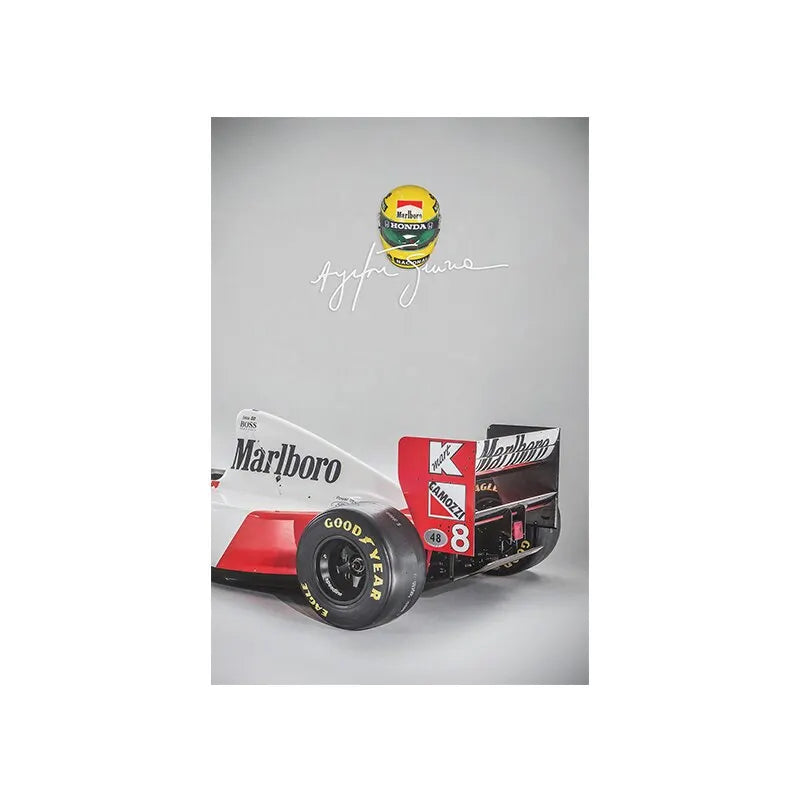 Ayrton Senna Grand Prix Canvas