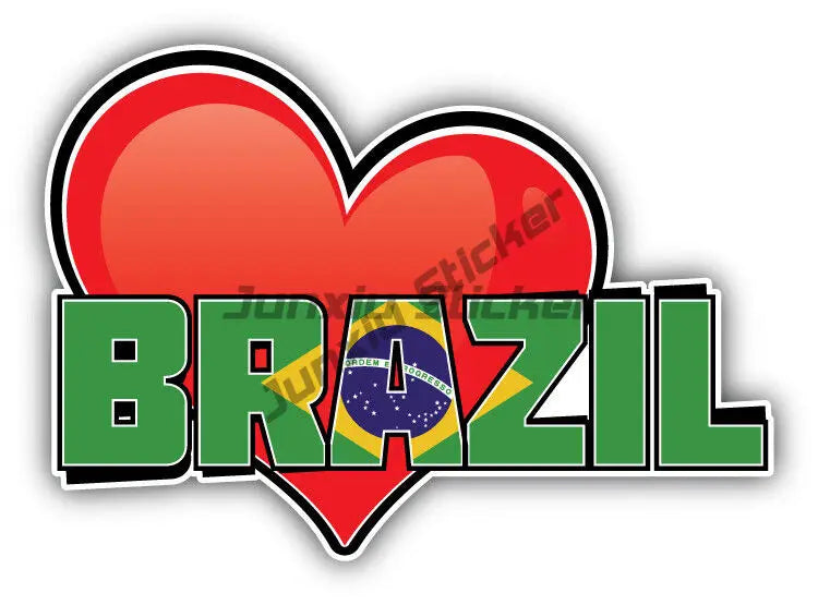 Brazil Travel Sticker