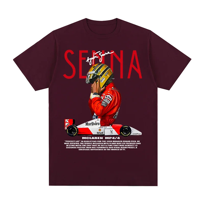 Ayrton Senna Vintage T-Shirt