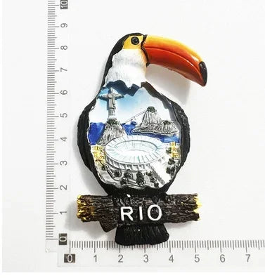 Brazil Fridge Magnet Bottle Opener – Rio de Janeiro Souvenir