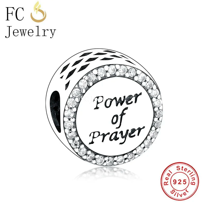 Christ the Redeemer Charm Bead – 925 Silver