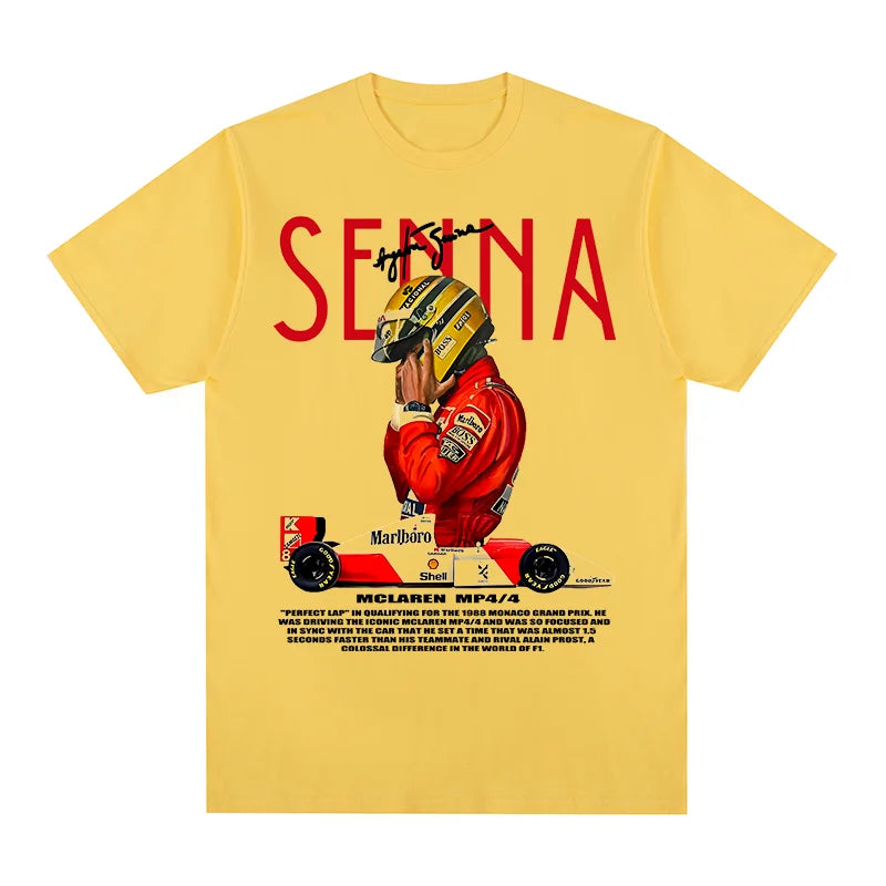 Ayrton Senna Vintage T-Shirt