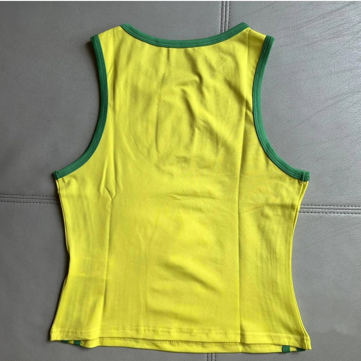 Brazil Graphic Y2K Crop Tank