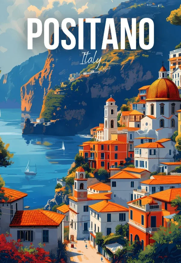 World Travel Art Canvas – Iconic Cities Collection