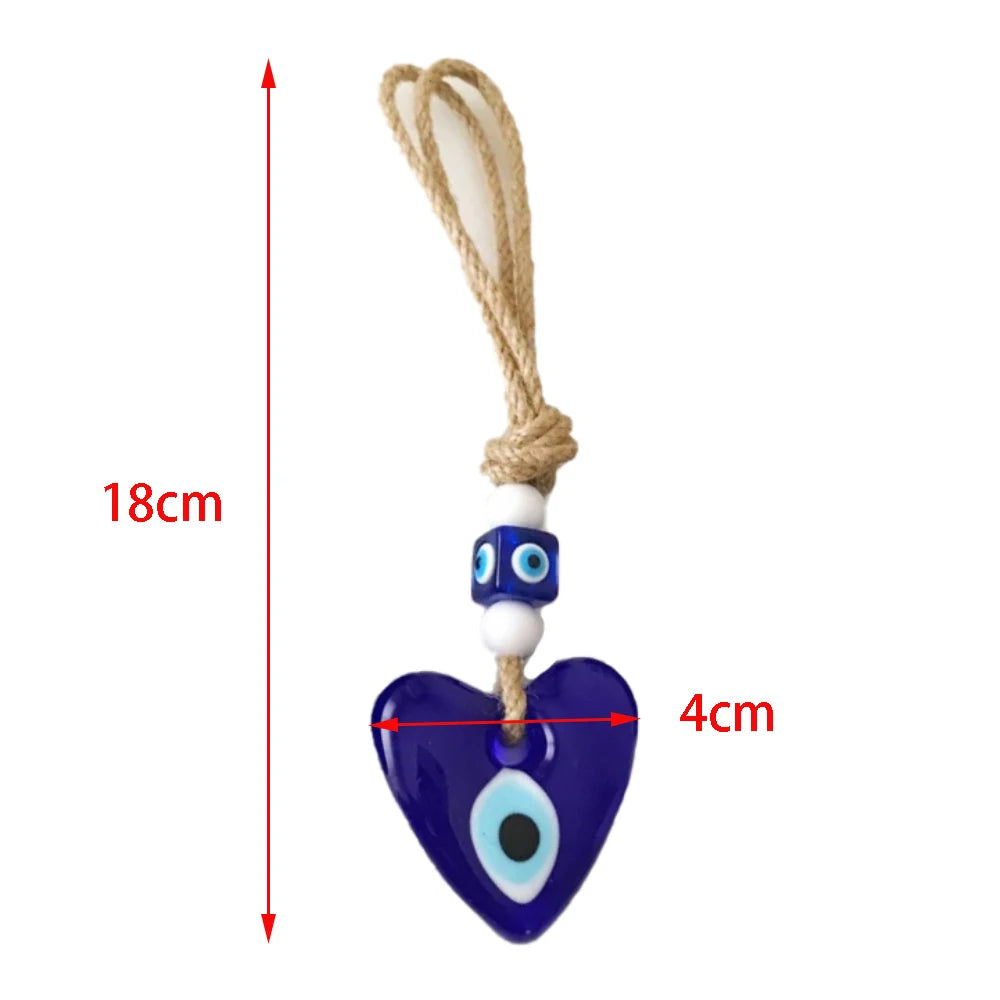 Evil Eye Macrame Wall Hanging – Nazar Protection Decor