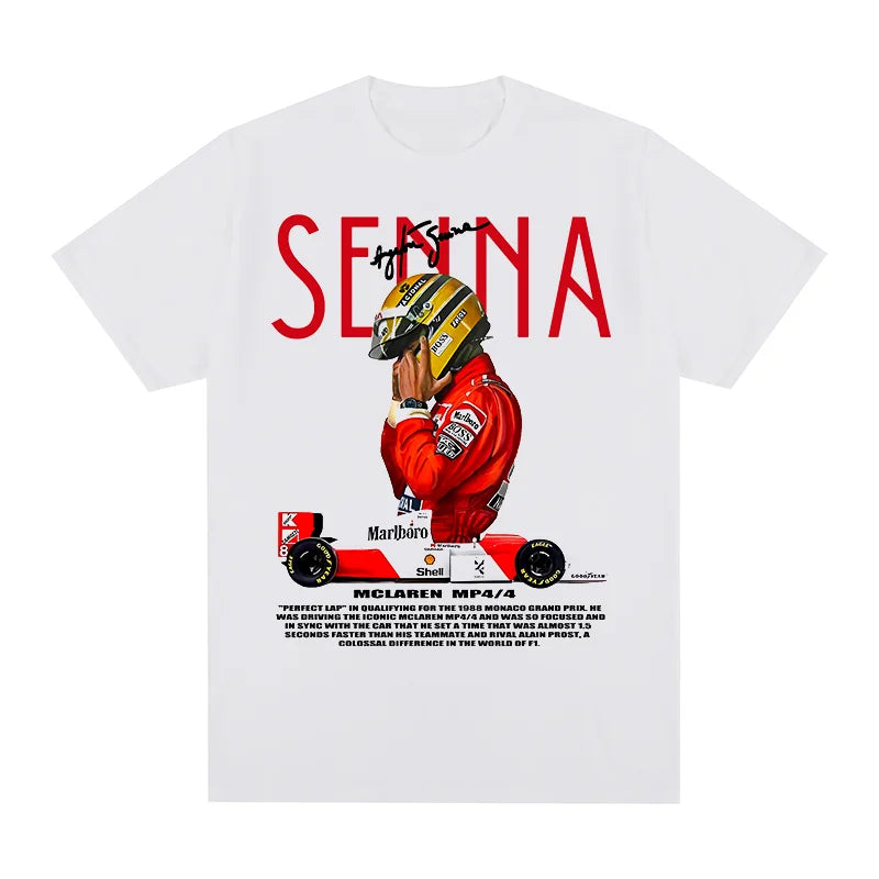 Ayrton Senna Vintage T-Shirt