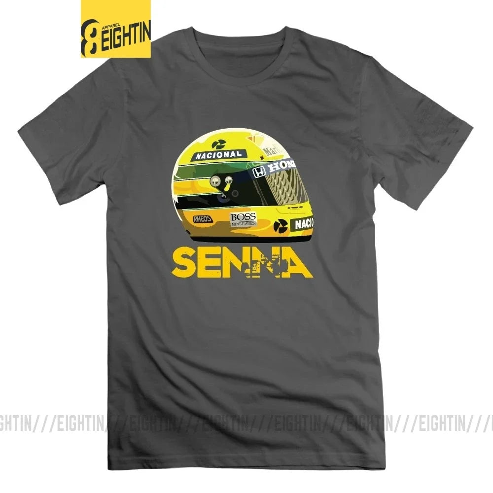Ayrton Senna Helmet T-Shirt