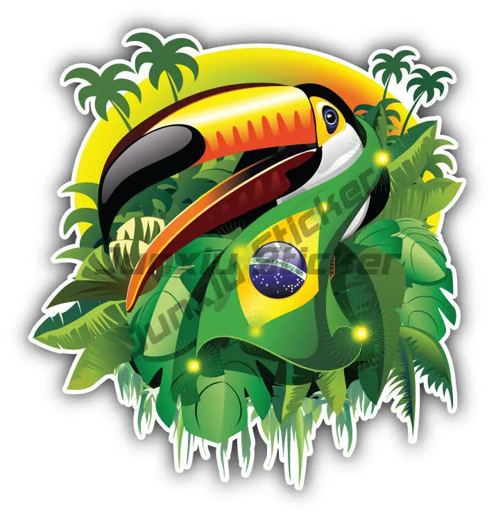 Brazil Travel Sticker