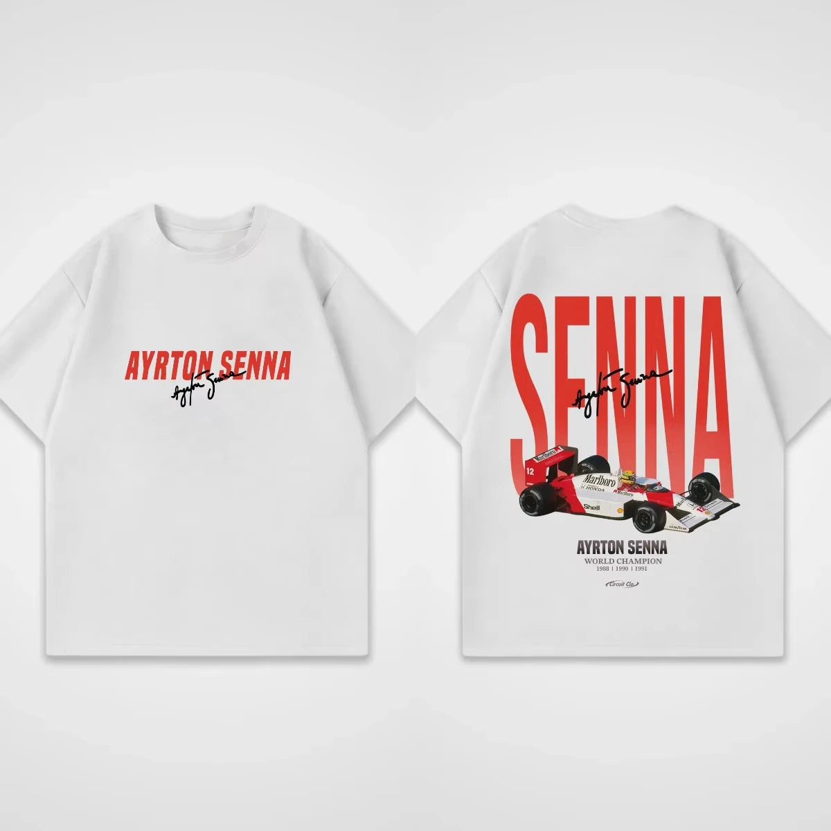 Ayrton Senna Racing Oversized T-Shirt
