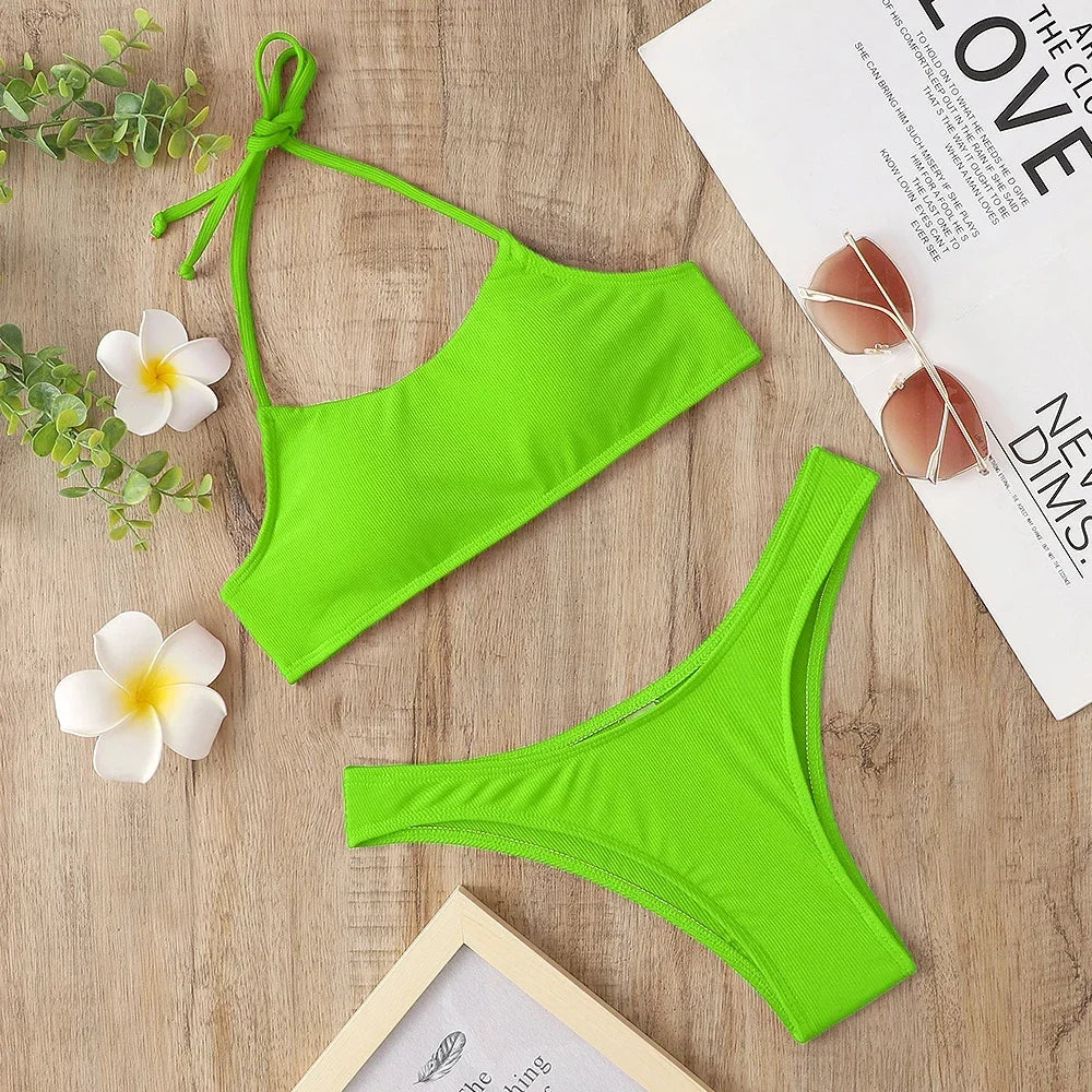 Brazilian Bikini Swimsuit Set