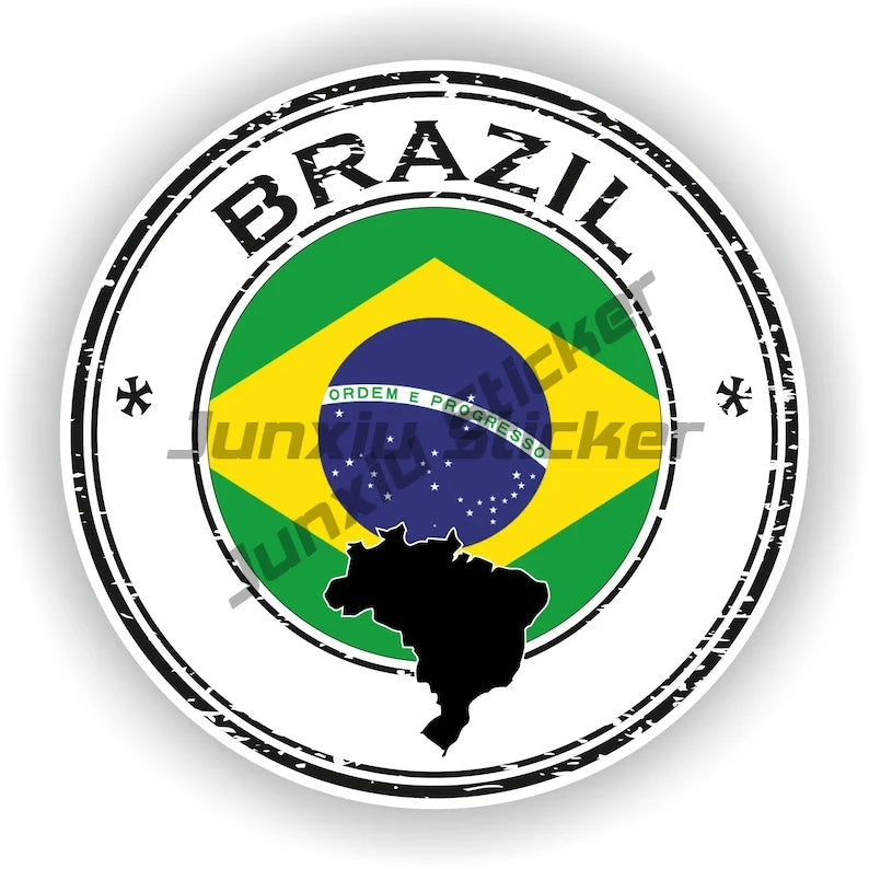 Brazil Travel Sticker