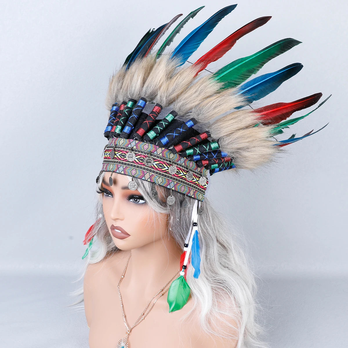 Funky Feather Headband – Women’s Stage & Costume Fashion Accessory