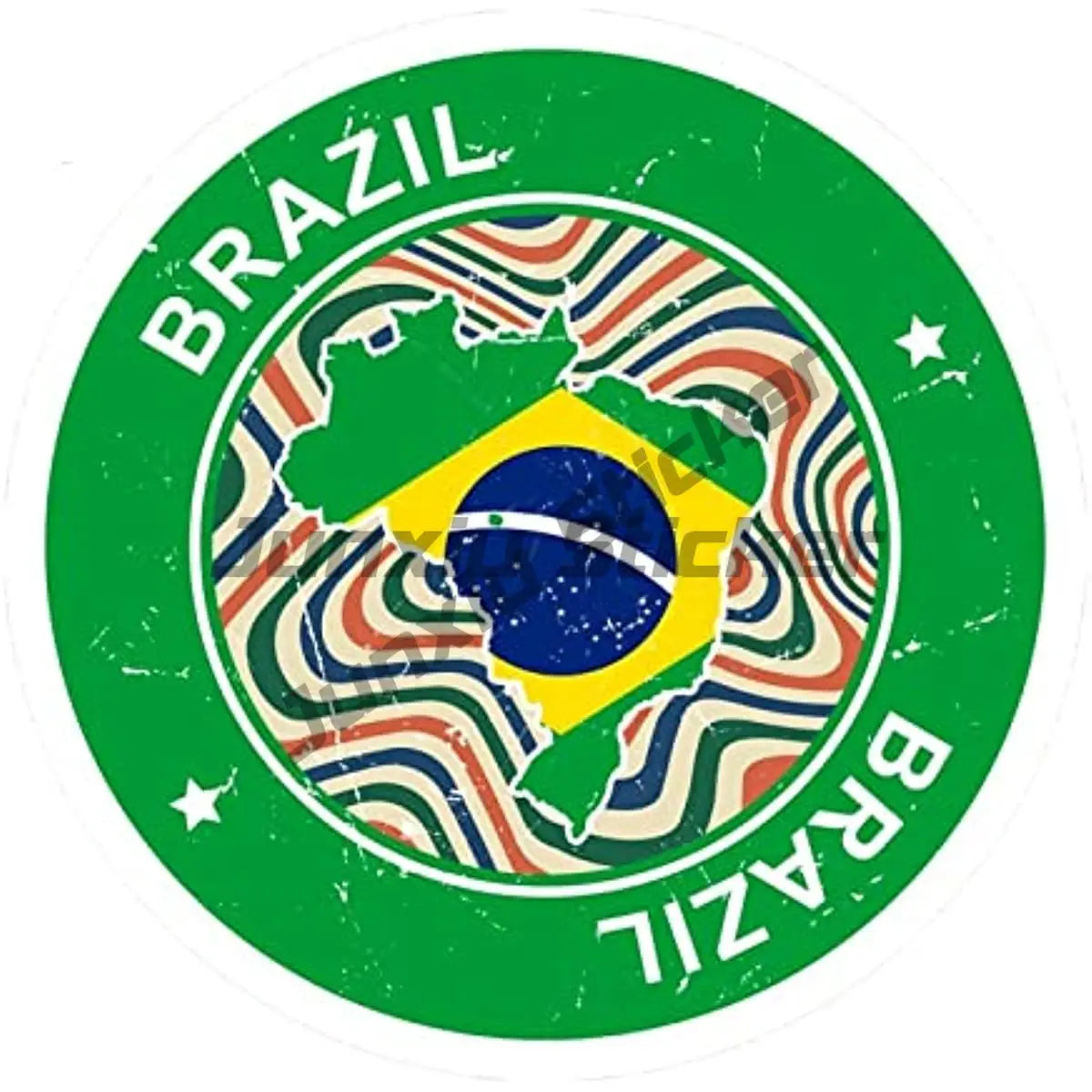 Brazil Travel Sticker