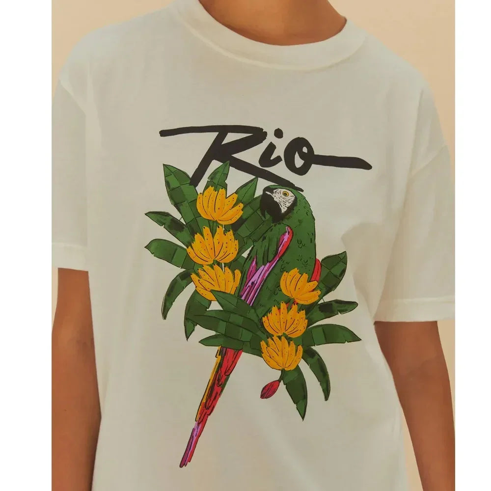 Brazil Summer Women’s T-Shirt – Casual Print