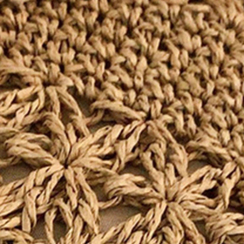 Boho Woven Straw Bag – Crochet Crossbody & Clutch