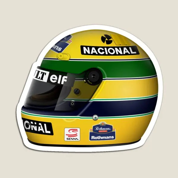 Ayrton Senna 1991 Helmet Magnet