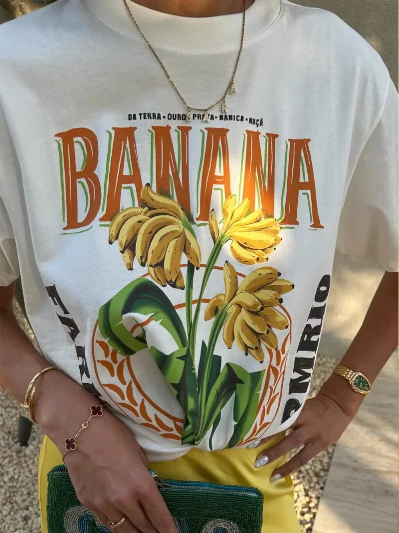 Brazil Summer Women’s T-Shirt – Casual Printed Tee