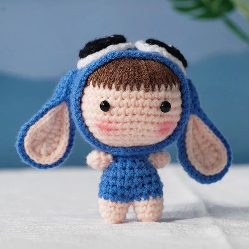 DIY Crochet Doll Kit – Handmade Dog (Beginner Friendly)