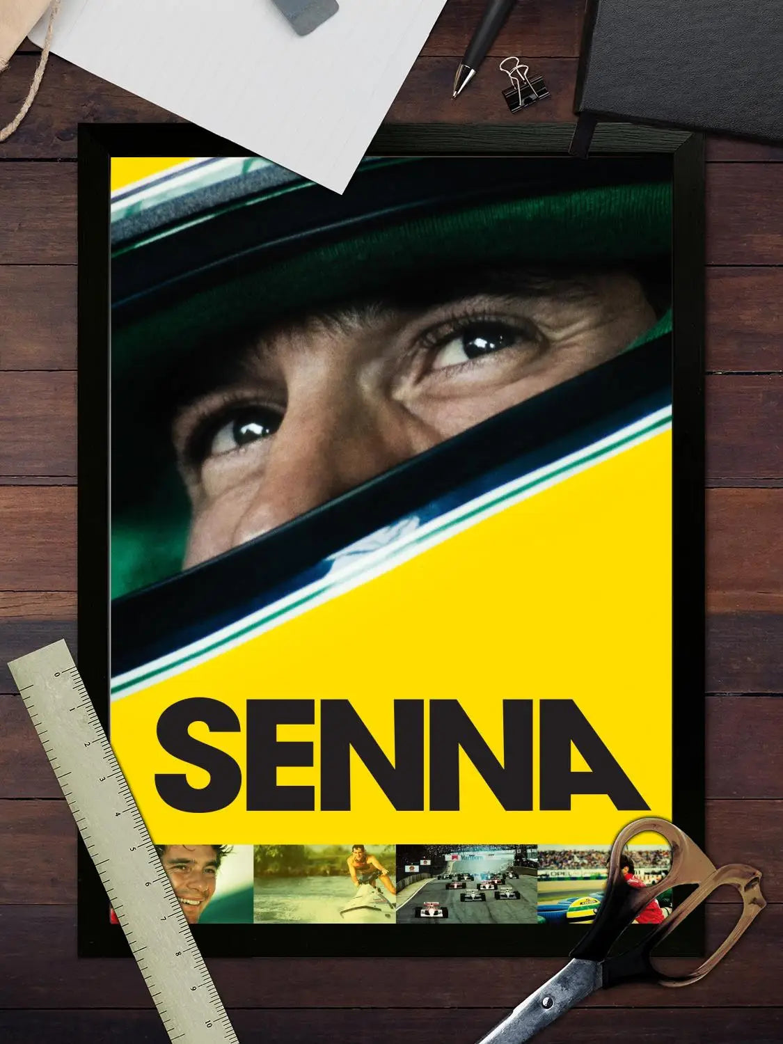 Ayrton Senna Legend Canvas Art