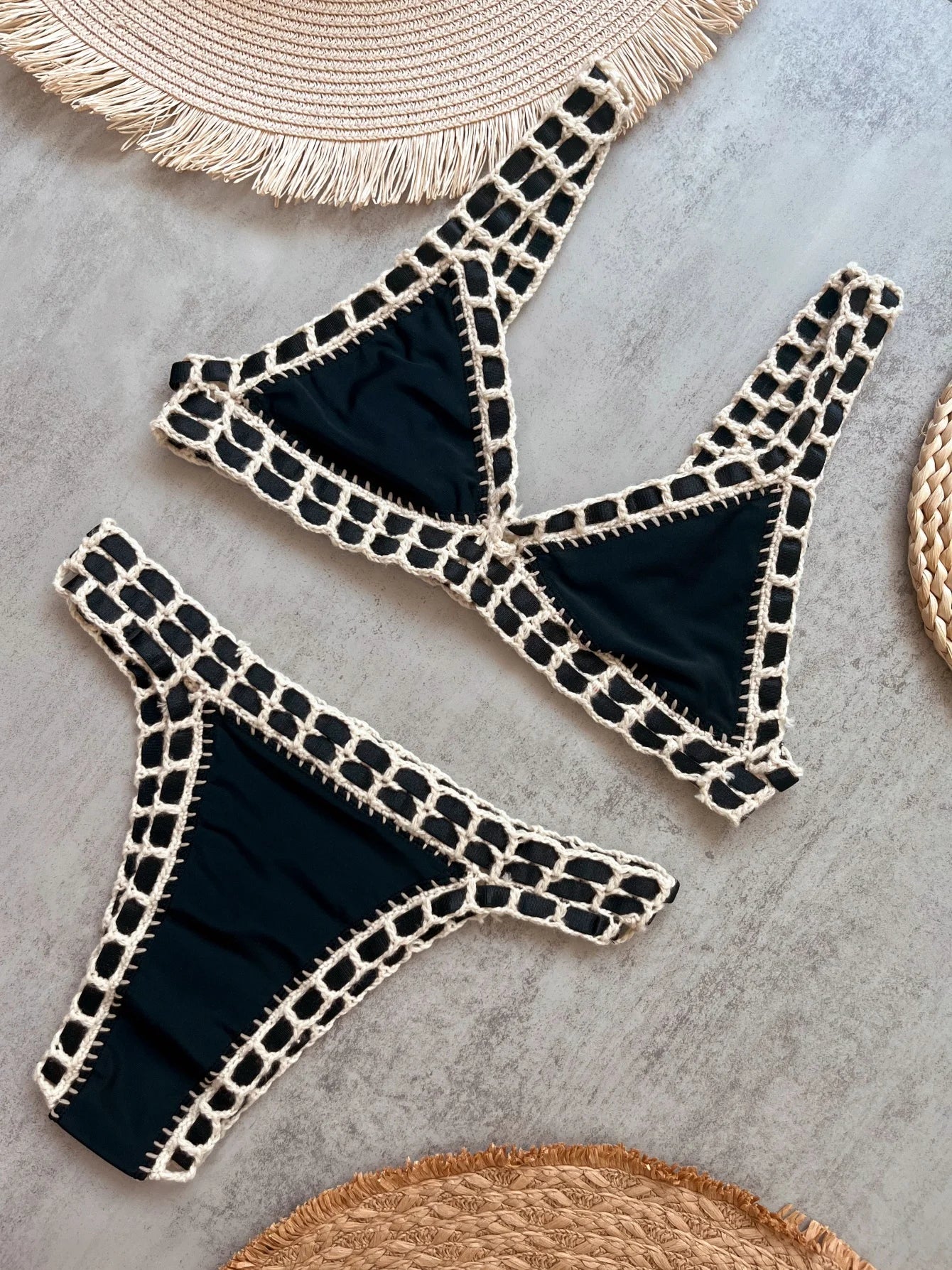 Black Crochet Bikini – Brazilian Style Micro Bikini 2026