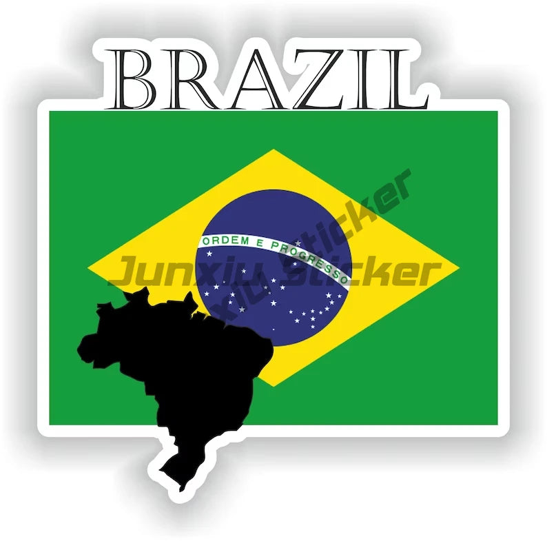 Brazil Travel Sticker