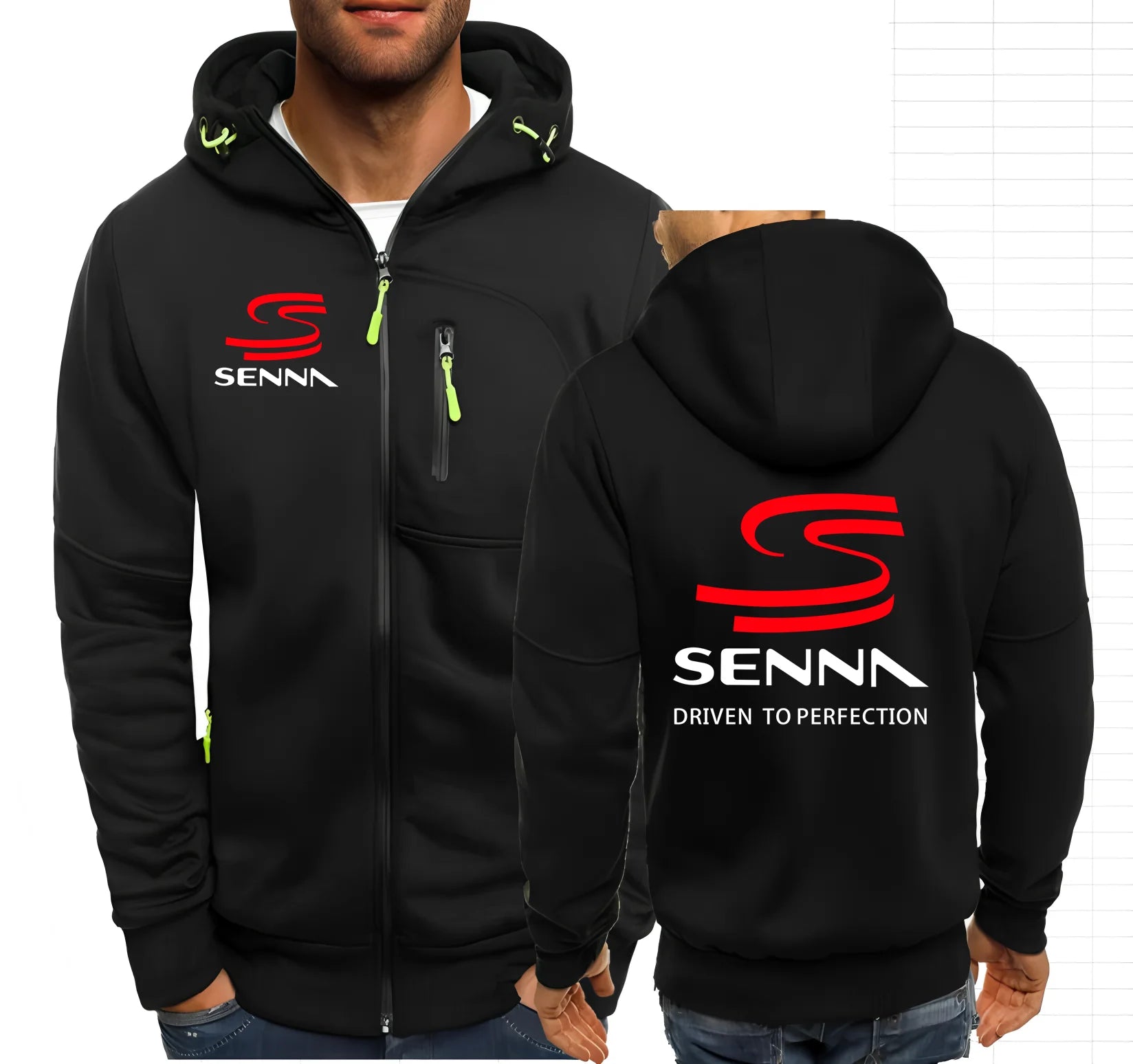 The King of Racing: Ayrton Senna Hoodie